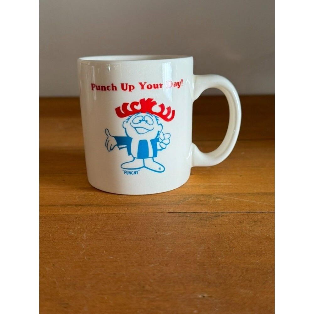 Vintage Hawaiian Punch Punchy Working Musical Christmas Mug Plays Jingle Bells - Picture 4 of 10